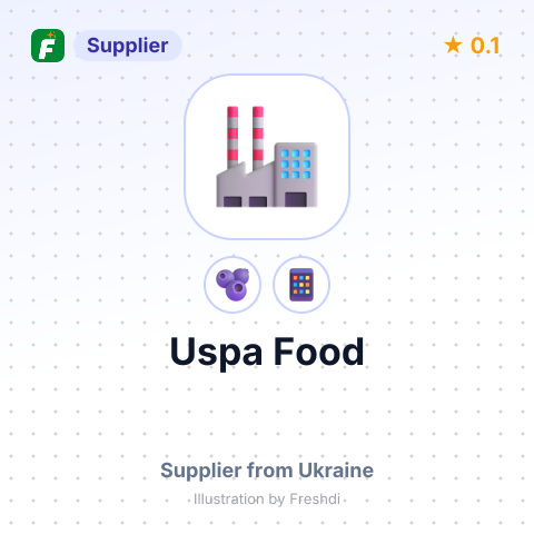 Uspa Food  – summary card, no photo uploaded yet