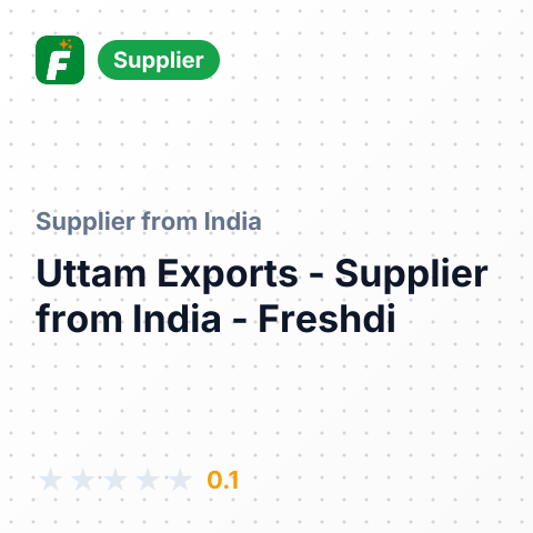 Uttam Exports  – summary card, no photo uploaded yet