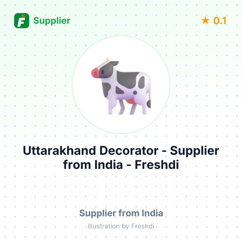Uttarakhand Decorator  – summary card, no photo uploaded yet