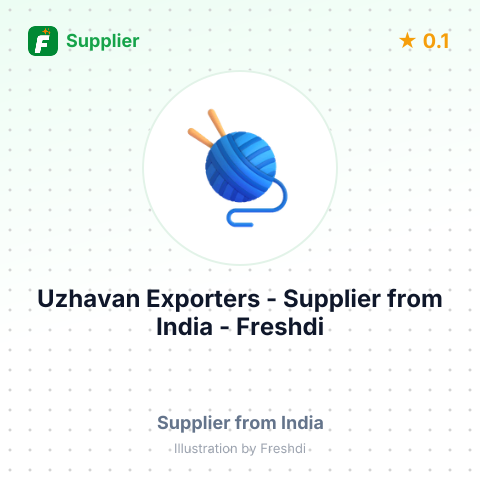 Uzhavan Exporters  – summary card, no photo uploaded yet