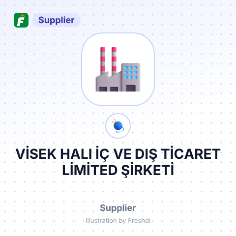 VİSEK HALI İÇ VE DIŞ TİCARET LİMİTED ŞİRKETİ – summary card, no photo uploaded yet