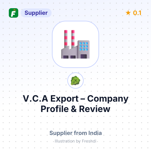 V.C.A Export – summary card, no photo uploaded yet