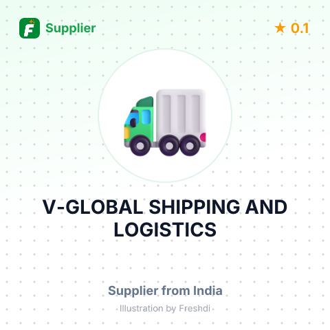 V-GLOBAL SHIPPING AND LOGISTICS – summary card, no photo uploaded yet