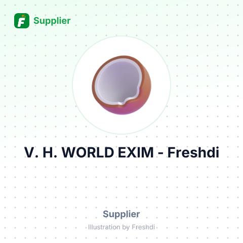 V. H. WORLD EXIM – summary card, no photo uploaded yet