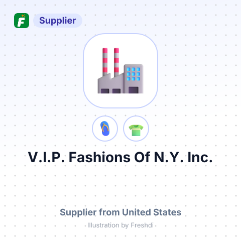 V.I.P. Fashions Of N.Y. Inc. – summary card, no photo uploaded yet