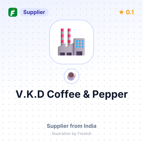 V.K.D Coffee & Pepper  – summary card, no photo uploaded yet