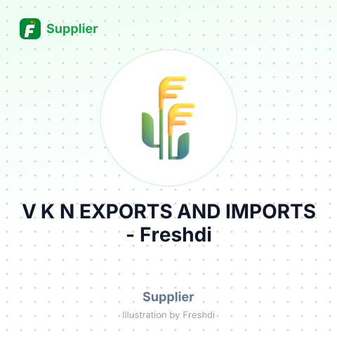 V K N EXPORTS AND IMPORTS – summary card, no photo uploaded yet