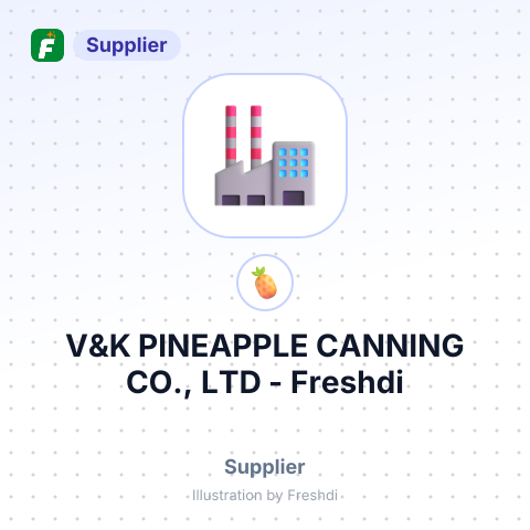 V&K PINEAPPLE CANNING CO., LTD – summary card, no photo uploaded yet