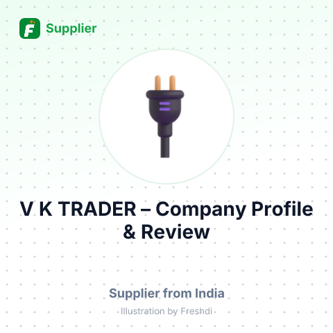 V K TRADER – summary card, no photo uploaded yet