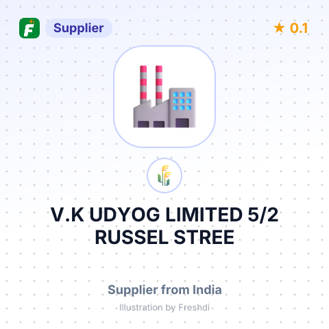 V.K UDYOG LIMITED 5/2, RUSSEL STREE – summary card, no photo uploaded yet