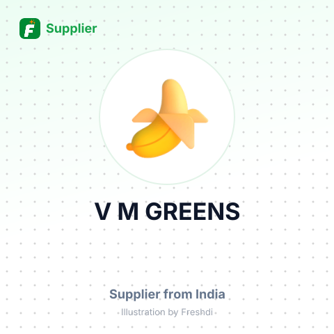 V M GREENS – summary card, no photo uploaded yet