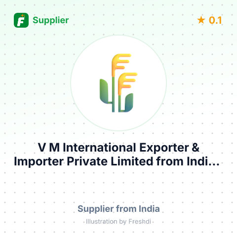 V M International Exporter & Importer Private Limited  – summary card, no photo uploaded yet