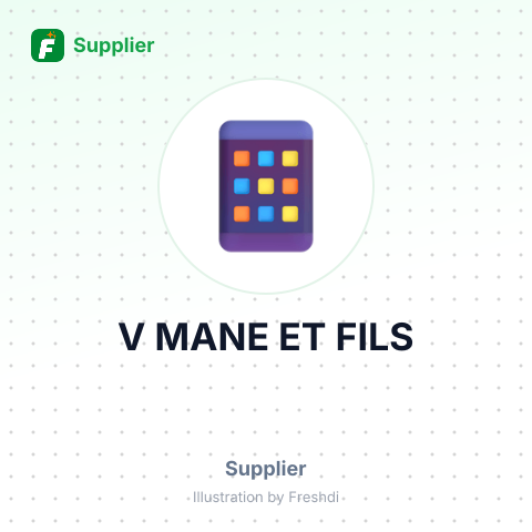 V MANE ET FILS – summary card, no photo uploaded yet