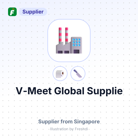 V-Meet Global Supplie – summary card, no photo uploaded yet