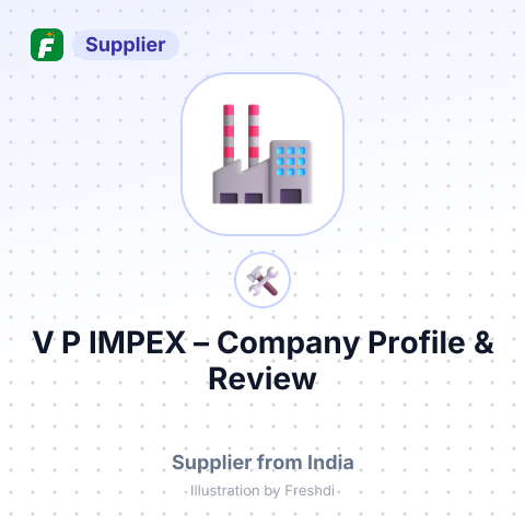 V P IMPEX – summary card, no photo uploaded yet
