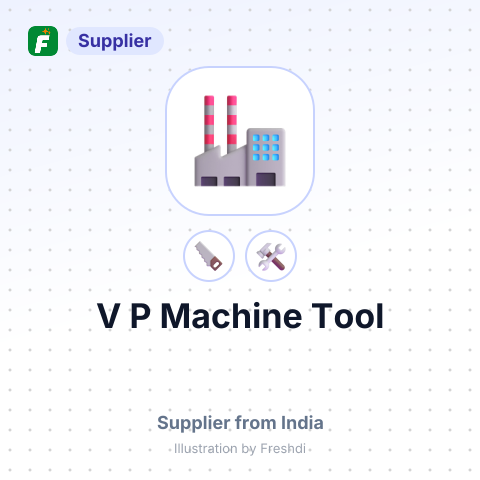V P Machine Tool – summary card, no photo uploaded yet