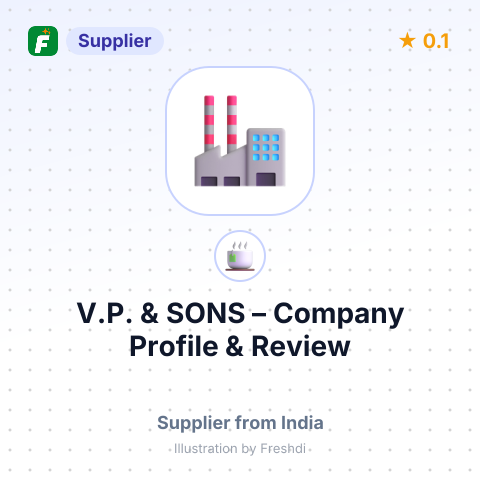 V.P. & SONS – summary card, no photo uploaded yet