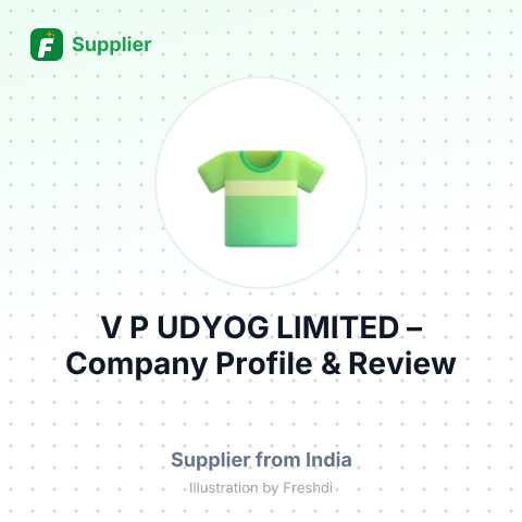V P UDYOG LIMITED – summary card, no photo uploaded yet