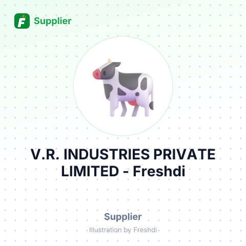 V.R. INDUSTRIES PRIVATE LIMITED – summary card, no photo uploaded yet