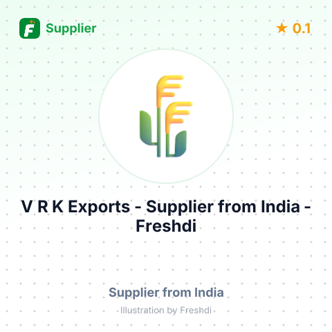 V R K Exports  – summary card, no photo uploaded yet