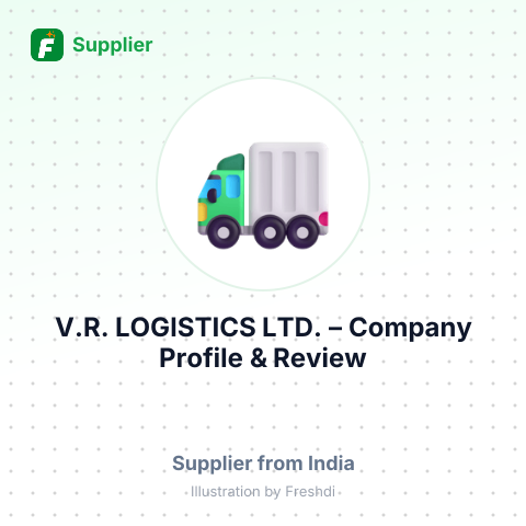 V.R. LOGISTICS LTD. – summary card, no photo uploaded yet