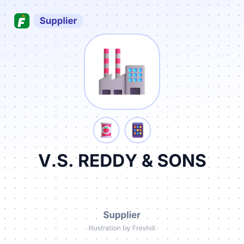 V.S. REDDY & SONS – summary card, no photo uploaded yet