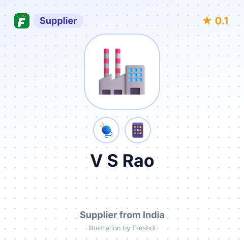 V S Rao  – summary card, no photo uploaded yet