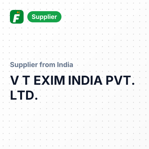 V T EXIM INDIA PVT. LTD. – summary card, no photo uploaded yet