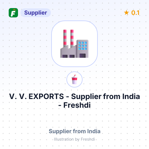 V. V. EXPORTS – summary card, no photo uploaded yet