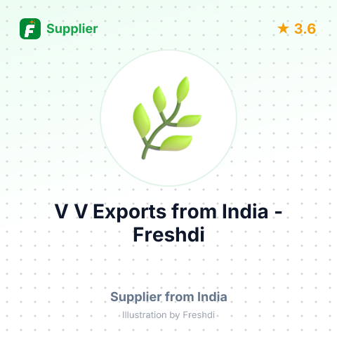 V V Exports  – summary card, no photo uploaded yet