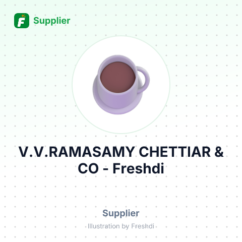 V.V.RAMASAMY CHETTIAR & CO – summary card, no photo uploaded yet