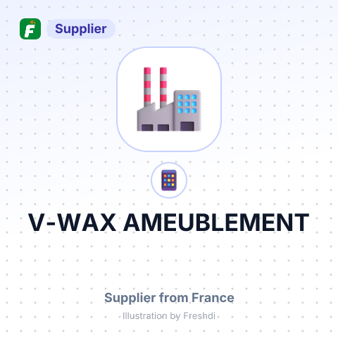 V-WAX AMEUBLEMENT – summary card, no photo uploaded yet