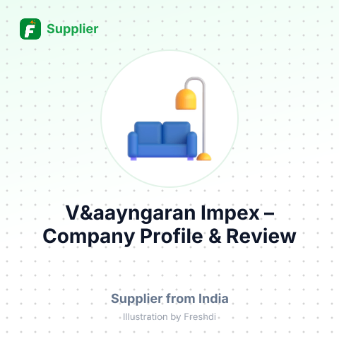 V&aayngaran Impex – summary card, no photo uploaded yet