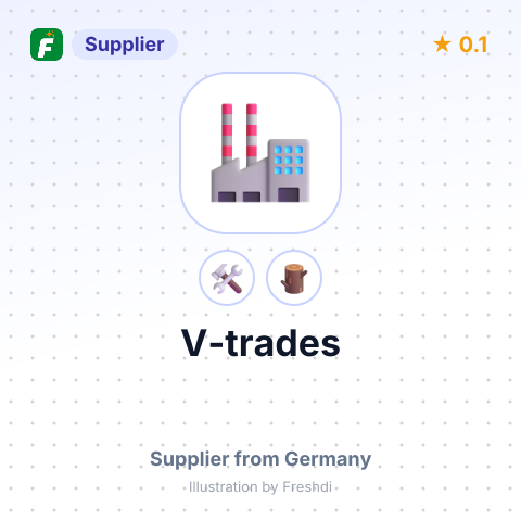 V-trades  – summary card, no photo uploaded yet