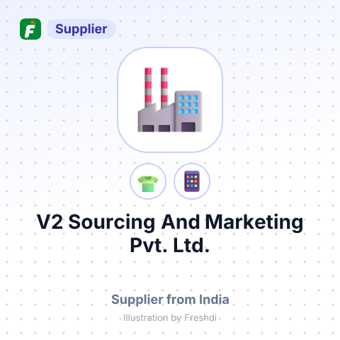 V2 Sourcing And Marketing Pvt. Ltd. – summary card, no photo uploaded yet