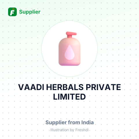 VAADI HERBALS PRIVATE LIMITED – summary card, no photo uploaded yet