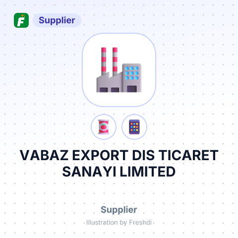 VABAZ EXPORT DIS TICARET SANAYI LIMITED – summary card, no photo uploaded yet