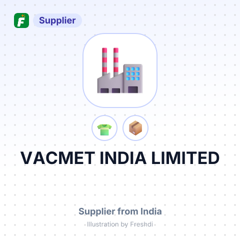 VACMET INDIA LIMITED – summary card, no photo uploaded yet