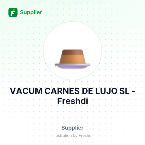 VACUM CARNES DE LUJO SL – summary card, no photo uploaded yet