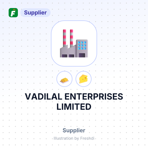 VADILAL ENTERPRISES LIMITED – summary card, no photo uploaded yet