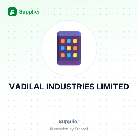 VADILAL INDUSTRIES LIMITED – summary card, no photo uploaded yet