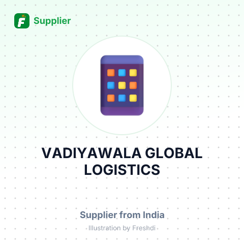 VADIYAWALA GLOBAL LOGISTICS – summary card, no photo uploaded yet