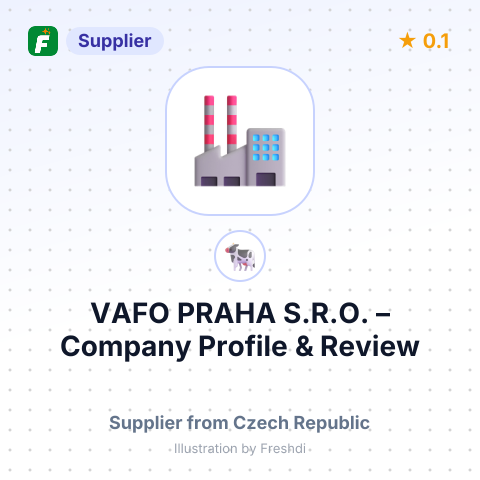VAFO PRAHA S.R.O. – summary card, no photo uploaded yet