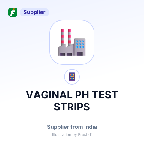 VAGINAL PH TEST STRIPS – summary card, no photo uploaded yet