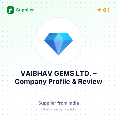 VAIBHAV GEMS LTD., – summary card, no photo uploaded yet
