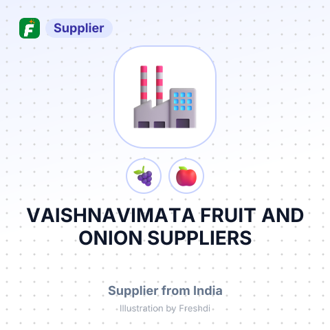 VAISHNAVIMATA FRUIT AND ONION SUPPLIERS – summary card, no photo uploaded yet