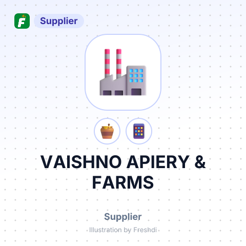 VAISHNO APIERY & FARMS – summary card, no photo uploaded yet