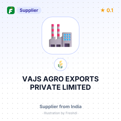 VAJS AGRO EXPORTS PRIVATE LIMITED – summary card, no photo uploaded yet