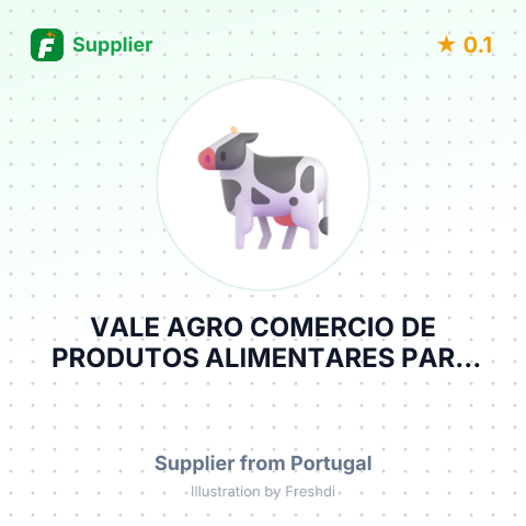 VALE AGRO COMERCIO DE PRODUTOS ALIMENTARES PARA ANIMAIS LDA. – summary card, no photo uploaded yet