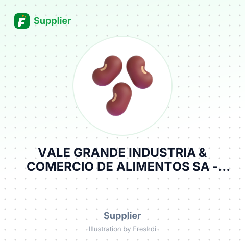 VALE GRANDE INDUSTRIA & COMERCIO DE ALIMENTOS SA – summary card, no photo uploaded yet